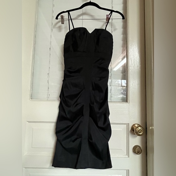Xscape Strapless Ruched Front Dress 4 NWT - Picture 3 of 13